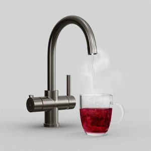 Fohen Furnas | 3-in-1 / 4-in-1 | Instant Boiling Water Tap with Swan Neck -  LPS Kitchens and Interiors